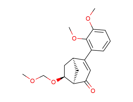 (1R,5S,7S)-4-(2,3-Dimethoxy-phenyl)-7-methoxymethoxy-bicyclo[3.2.1]oct-3-en-2-one