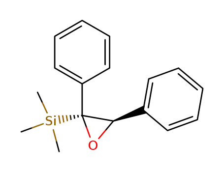 cis-1,2-epoxy-1,2-diphenyl-1-(trimethylsilyl)ethane