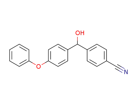 4-(hydroxy(4-phenoxyphenyl)methyl)benzonitrile