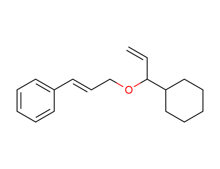 Benzene, [3-[(1-cyclohexyl-2-propenyl)oxy]-1-propenyl]-, (E)-