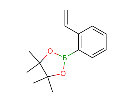 4,4,5,5-tetramethyl-2-(2-vinylphenyl)-1,3,2-dioxaborolane