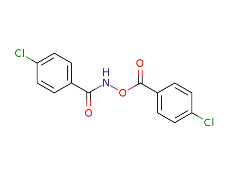 Molecular Structure of 13173-91-6 (Benzamide, 4-chloro-N-[(4-chlorobenzoyl)oxy]-)