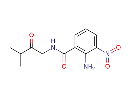 2-amino-N-(3-methyl-2-oxobutyl)-3-nitrobenzamide