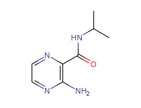 Molecular Structure of 211228-86-3 (3-amino-pyrazine-2-carboxylic acid isopropylamide)