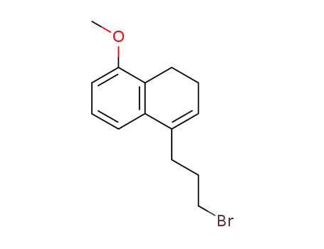 4-(3-bromo-n-propyl)-1,2-dihydro-8-methoxynaphthalene