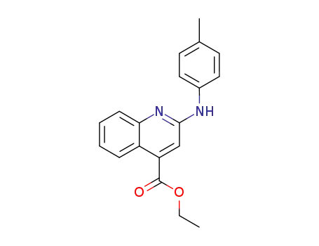 2-p-Tolylamino-quinoline-4-carboxylic acid ethyl ester