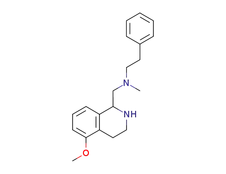 5-methoxy-1-[N-methyl-(2-phenylethyl)amino]methyl-1,2,3,4-tetrahydroisoquinoline
