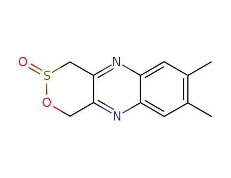 6,7-Dimethyl-1,4-dihydro-2-oxa-3-thia-9,10-diaza-anthracene 3-oxide