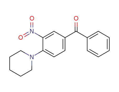 Methanone, [3-nitro-4-(1-piperidinyl)phenyl]phenyl-