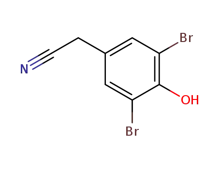 2,6-dibromo-4-cyanomethylphenol
