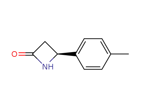 2-Azetidinone, 4-(4-methylphenyl)-, (4S)-