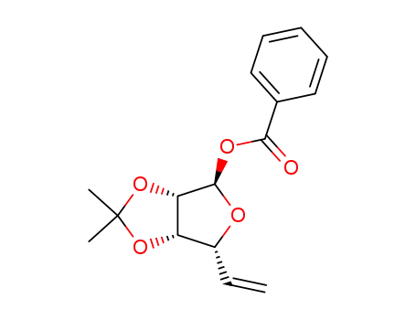 1-O-benzoyl-5,6-dideoxy-2,3-O-isopropylidene-α-D-lyxo-5-eno-furanoside