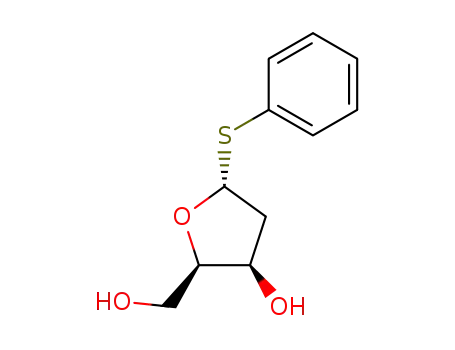 Phenyl 2-deoxy-1-thio-α-D-threo-pentofuranoside
