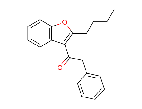 1-[3-(2-butylbenzofuranyl)]-2-phenylethanone