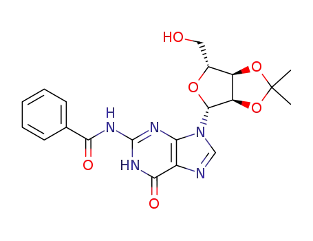 Molecular Structure of 5015-67-8 (Guanosine, N-benzoyl-2',3'-O-(1-methylethylidene)-)