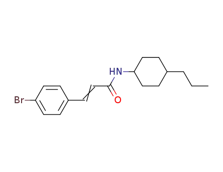 2-Propenamide,3-(4-bromophenyl)-N-(4-propylcyclohexyl)-