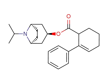 2-Phenyl-cyclohex-2-enecarboxylic acid (1R,3S,5S)-8-isopropyl-8-aza-bicyclo[3.2.1]oct-3-yl ester