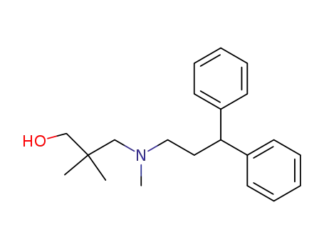 1-Propanol, 3-[(3,3-diphenylpropyl)methylamino]-2,2-dimethyl-