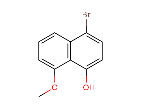 4-broMo-8-Methoxynaphthalen-1-ol  Cas no.184221-86-1 98%