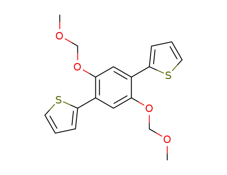 2-[2,5-bis(methoxymethoxy)-4-(2-thienyl)phenyl]thiophene