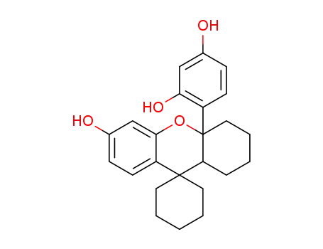 4-(6'-Hydroxy-1',2',3',4',4a',9a'-hexahydrospiro[cyclohexane-1,9'-xanthen]-4a'-yl)-1,3-benzenediol