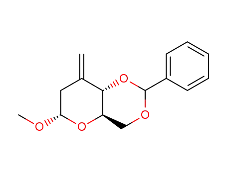 methyl 4,6-O-benzylidene-2,3-dideoxy-3-C-methylene-α-D-erythro-hexopyranoside