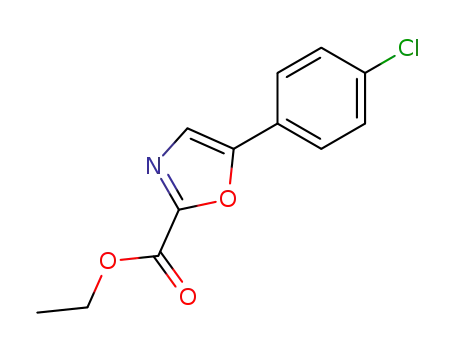 에틸 5-(4-클로로페닐)옥사졸-2-카르복실레이트