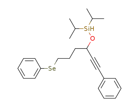 bis(1-methylethyl)[[3-phenyl-1-[3-(phenylseleno)propyl]-2-propynyl]oxy]silane