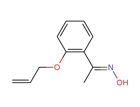 Molecular Structure of 201659-88-3 (o-allyloxyacetophenone oxime)
