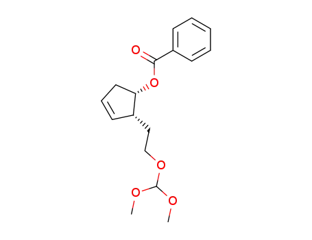 1-(benzoyloxy)-2-<2-(dimethoxymethoxy)ethyl>cyclopent-3-ene
