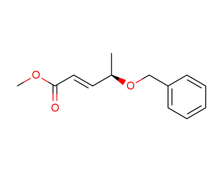 Methyl (2E,4R)-4-benzyloxy-2-pentenoate
