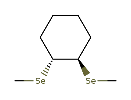 Cyclohexane, 1,2-bis(methylseleno)-, trans-
