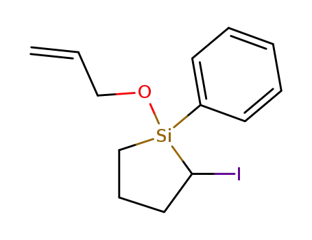 1-allyloxy-2-iodo-1-phenylsilacyclopentane