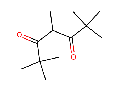 Molecular Structure of 5467-42-5 (2,2,4,6,6-pentamethylheptane-3,5-dione)