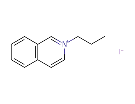 Molecular Structure of 57464-64-9 (Isoquinolinium, 2-propyl-, iodide)