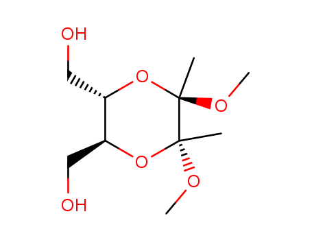 1,4-Dioxane-2,3-dimethanol, 5,6-dimethoxy-5,6-dimethyl-, (2S,3S,5R,6R)-