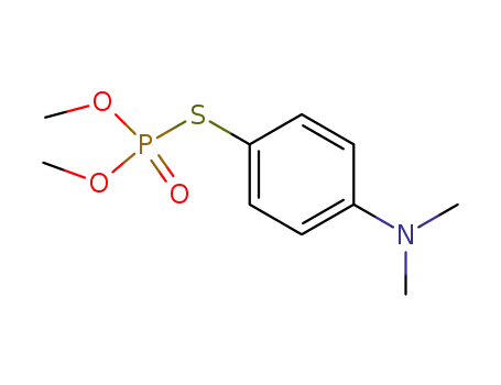 O,O-dimethyl S-(4-(dimethylamino)phenyl) phosphorothioate