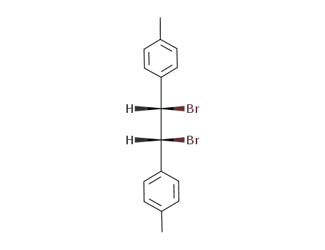 Molecular Structure of 38424-23-6 (meso-p,p'-dimethylstilbene dibromide)