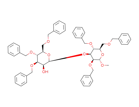 methyl 2,4,6-tri-O-benzyl-3-O-(3,4,6-tri-O-benzyl-β-D-mannopyranosyl)-α-D-mannopyranoside