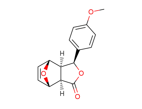 (1S,2R,5S,6S,7R)-4,10-dioxa-5-(p-methoxyphenyl)tricyclo<5.2.1.0<sup>2,6</sup>>dec-8-en-3-one