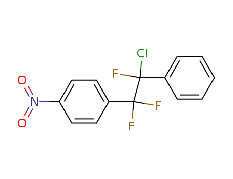 1-(2-Chloro-1,1,2-trifluoro-2-phenyl-ethyl)-4-nitro-benzene