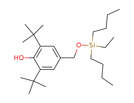 2,6-Di-tert-butyl-4-(dibutyl-ethyl-silanyloxymethyl)-phenol