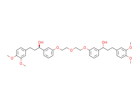 (R,R)-1,5-bis[3-[3-(3,4-dimethoxyphenyl)-1-hydroxypropyl]phenoxy]-3-oxapentane