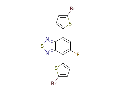 4,7-bis(5-bromothiophen-2-yl)-5-fluorobenzo[c][1,2,5]thiadiazole