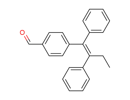 Benzaldehyde, 4-[(1Z)-1,2-diphenyl-1-butenyl]-