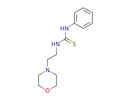 Molecular Structure of 57723-02-1 (1-(2-Morpholinoethyl)-3-phenylthiourea)