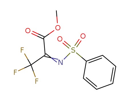 메틸 2-[BENZENESULFONYLIMINO]-3,3,3-TRIFLUOROPROPIONATE
