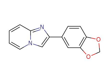 2-BENZO[1,3]DIOXOL-5-YL-IMIDAZO[1,2-A]PYRIDINE