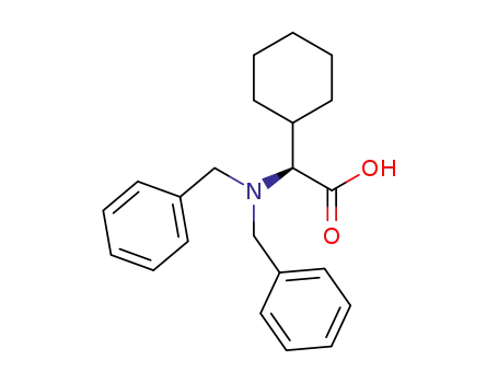 Cyclohexaneacetic acid, a-[bis(phenylmethyl)amino]-, (S)-