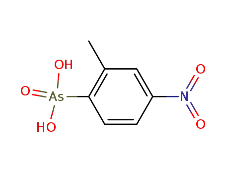 Molecular Structure of 5450-66-8 ((2-Methyl-4-nitro-phenyl)arsonic acid)